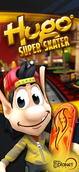 Hugo Super Skater - the chase<span>(Free Shopping)</span> screenshot image 1_Popularmodapk.com