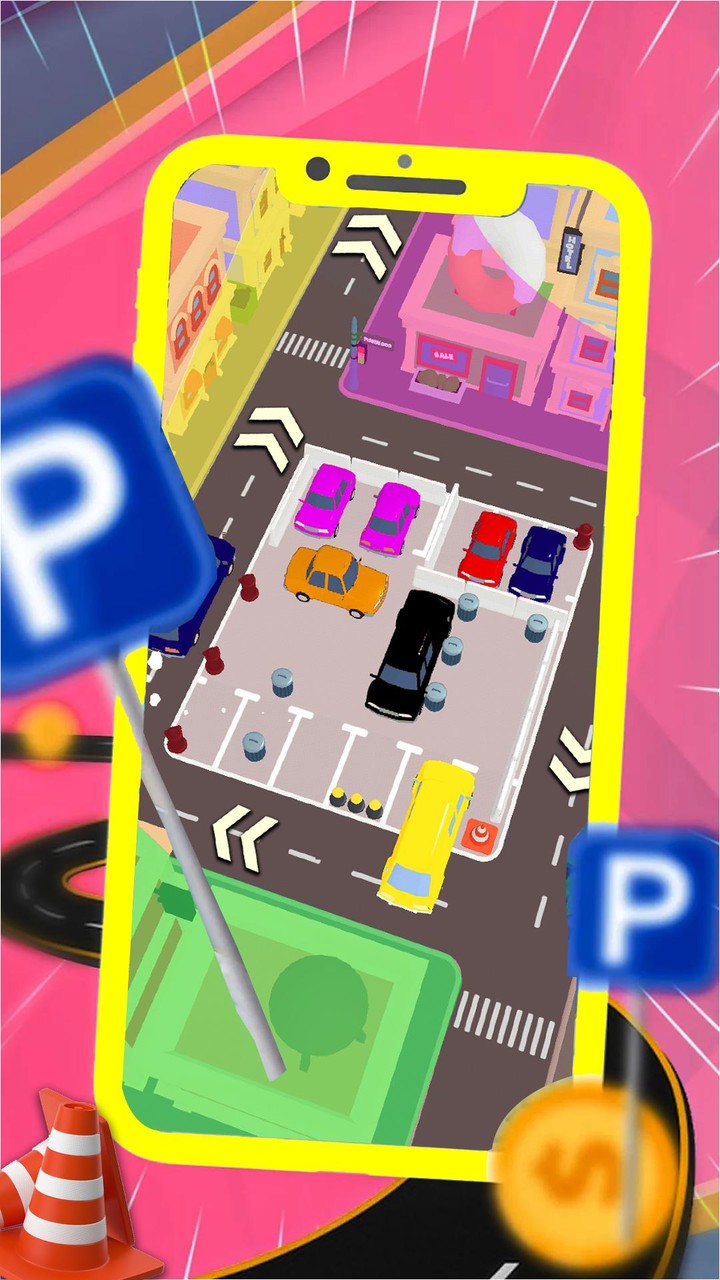 Parking Jam - Car Parking Game screenshot image 1_Popularmodapk.com