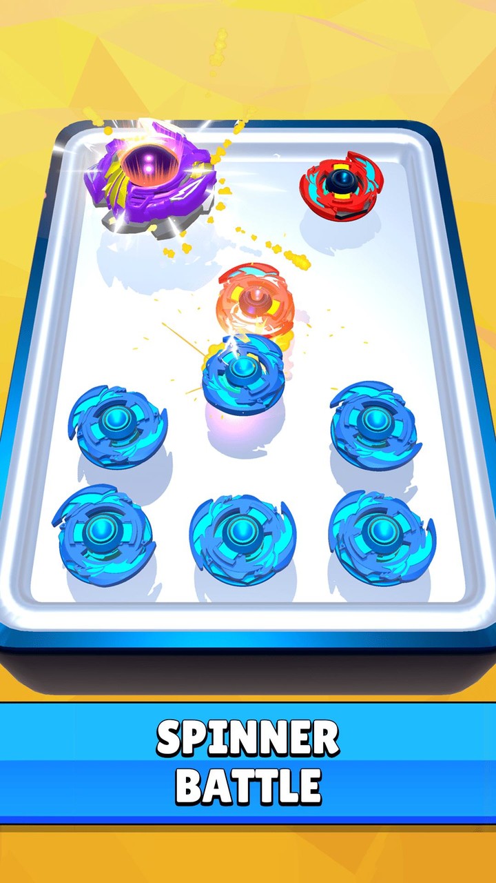 Spinner Battle Merge Attack screenshot image 2_Popularmodapk.com
