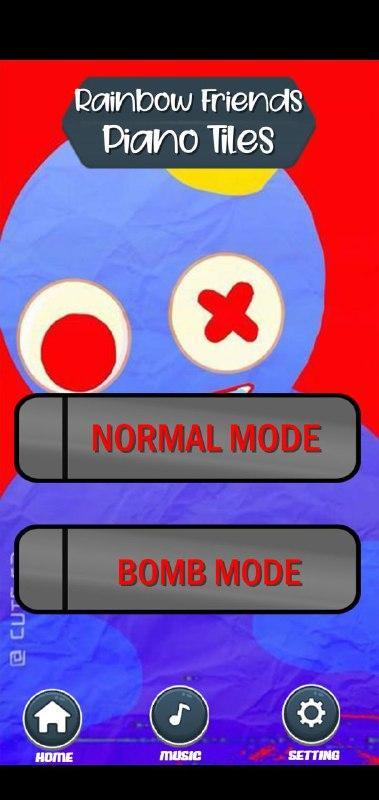 Rainbow Friends Piano Tiles screenshot image 3_Popularmodapk.com