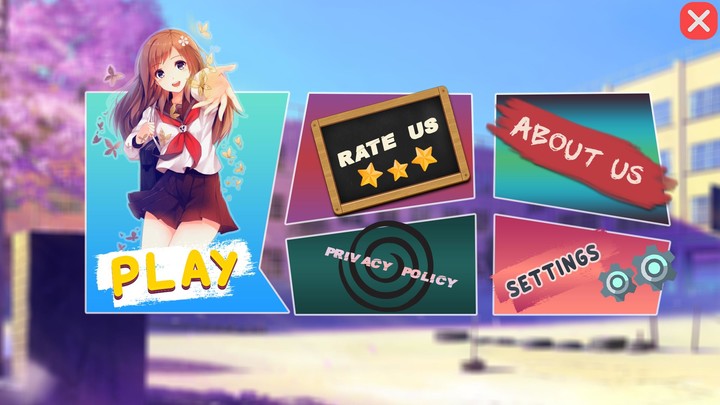 Anime Girl : High School Story screenshot image 4_Popularmodapk.com