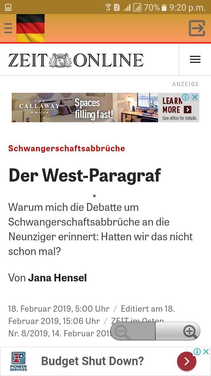 Germany Newspapers screenshot image 1_Popularmodapk.com