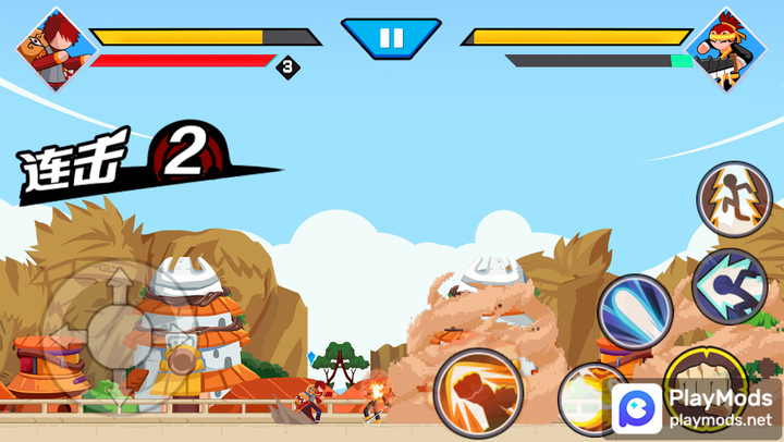Stickman Ninja Warriors Fight<span>(no  ads)</span> screenshot image 2_Popularmodapk.com