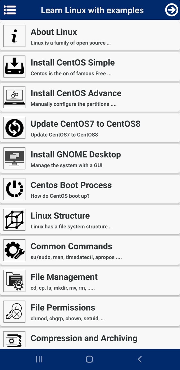 Learn Linux with Examples screenshot image 26_Popularmodapk.com
