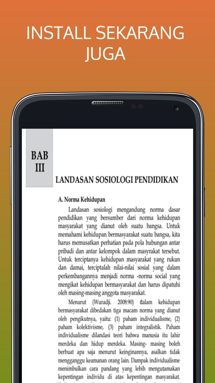 Buku sosiologi pendidikan screenshot image 14_Popularmodapk.com
