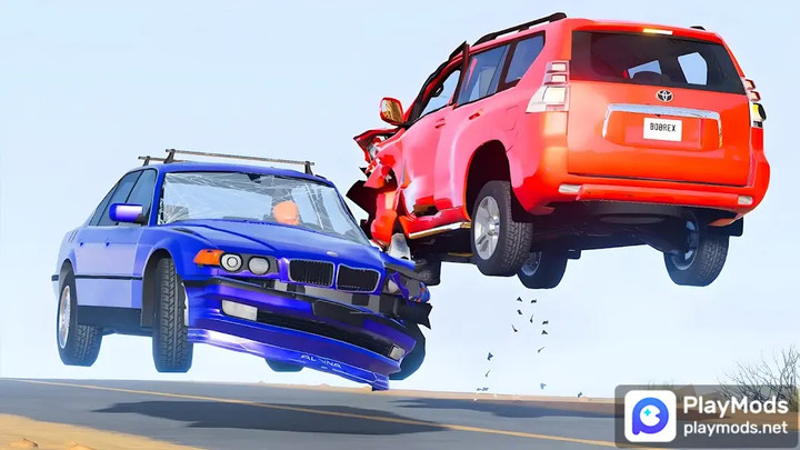 Stunt Car Crash<span>(Speed change)</span> screenshot image 3_Popularmodapk.com