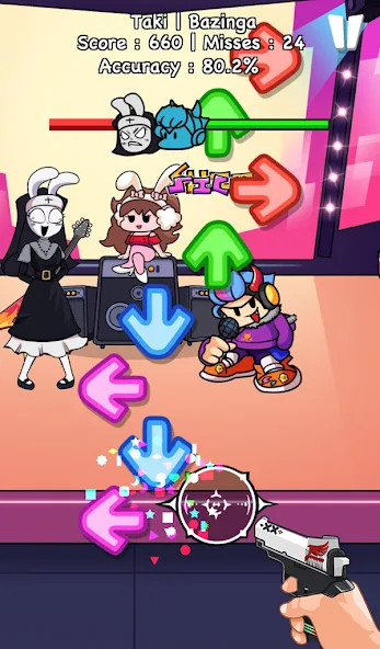 FNF Music Battle: Rap Shooter<span>(mod)</span> screenshot image 3_Popularmodapk.com