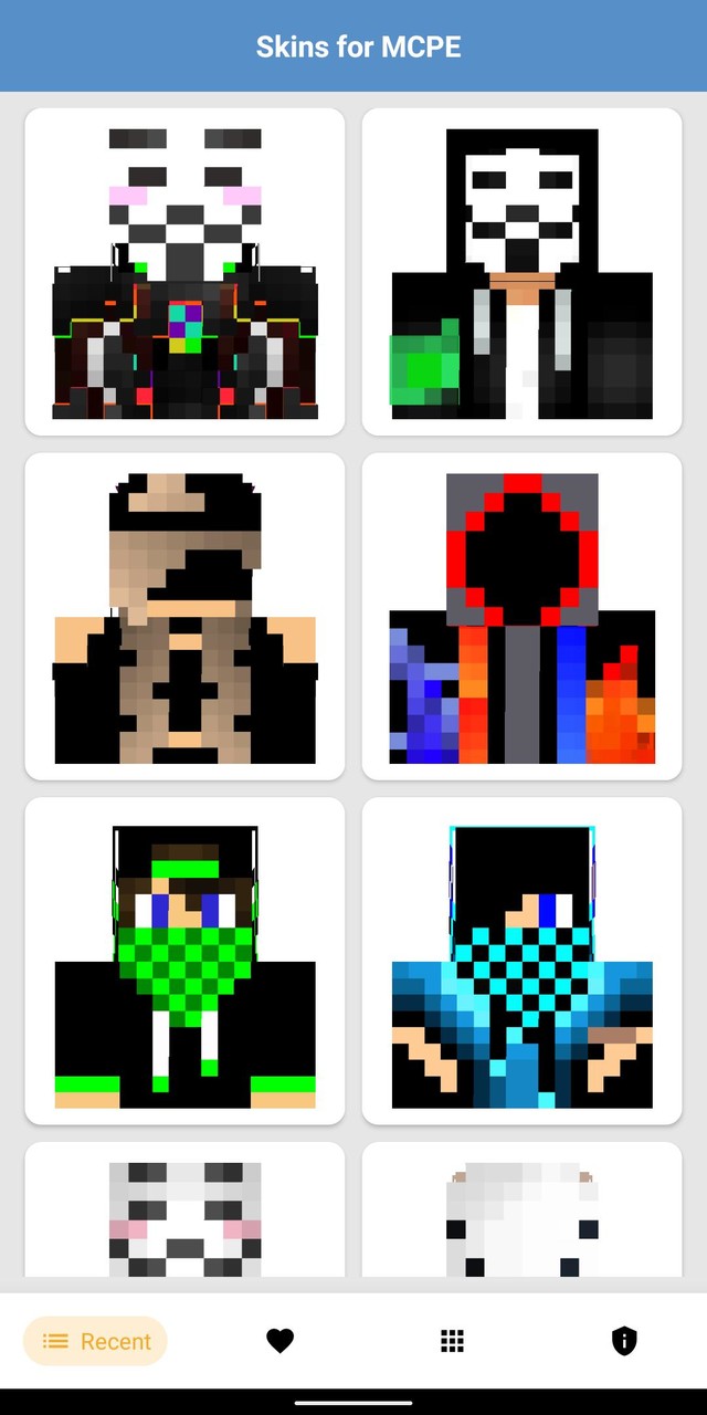Hacker Skins for Minecraft PE screenshot image 5_Popularmodapk.com