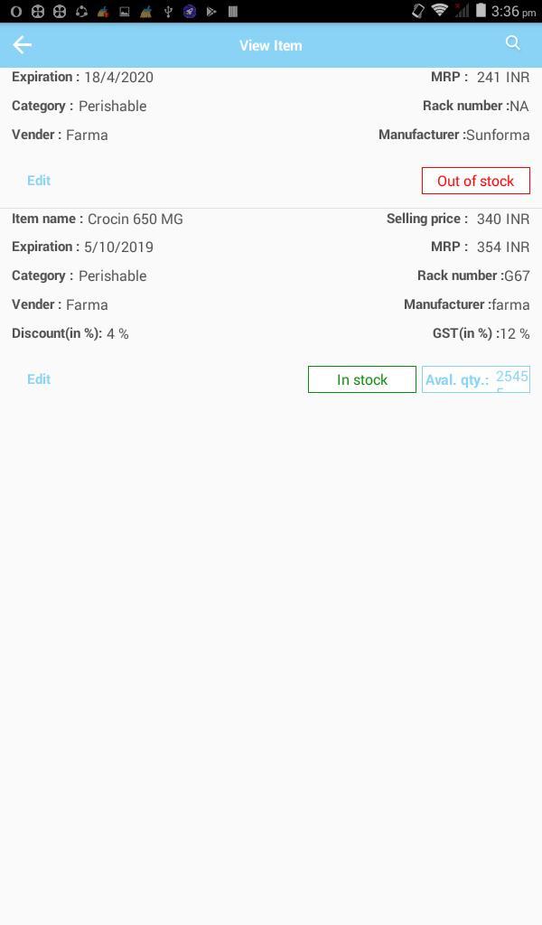 Pharmacy and medical  billing  free version screenshot image 4_Popularmodapk.com