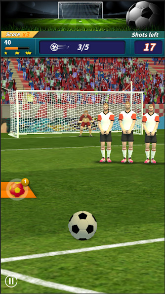 Shootout:finger football<span>(Unlimited money)</span> screenshot image 1_Popularmodapk.com