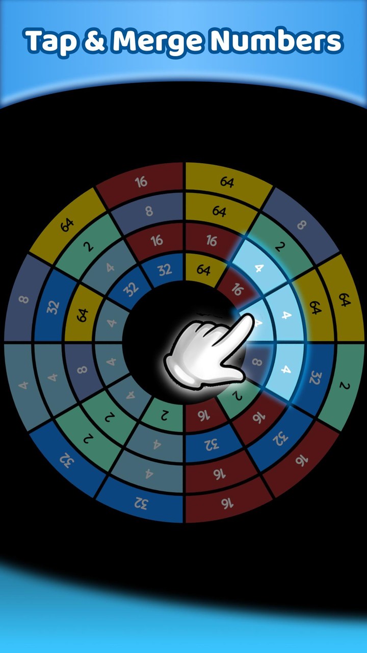 2248: Circle Number Game 2048 screenshot image 1_Popularmodapk.com