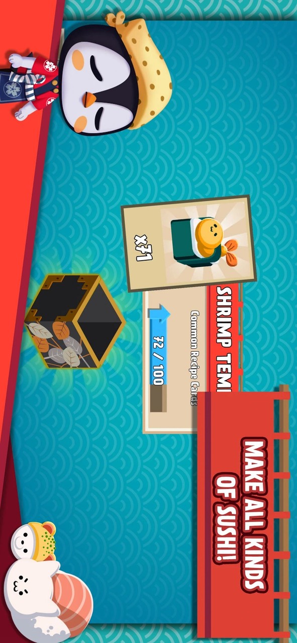Sushi, Inc.(Money won't decrease, get rewards without watching ads) screenshot image 7_Popularmodapk.com