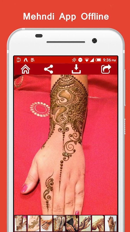 Mehndi App Offline screenshot image 6_Popularmodapk.com