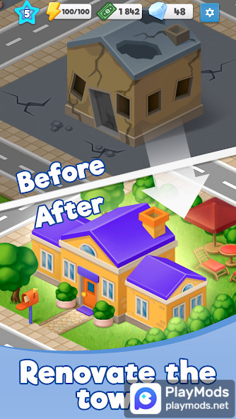 Riverside Merge<span>(Unlimited resources)</span> screenshot image 2_Popularmodapk.com