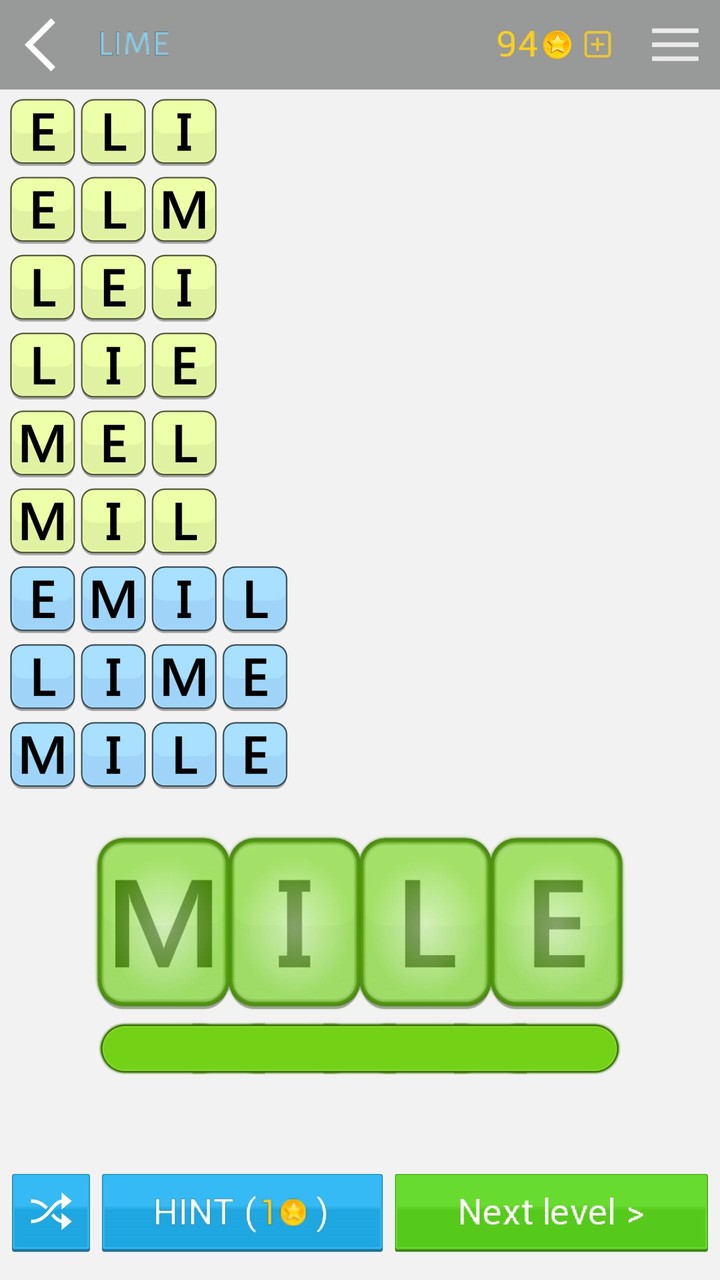 AnagramApp. Word anagrams screenshot image 3_Popularmodapk.com