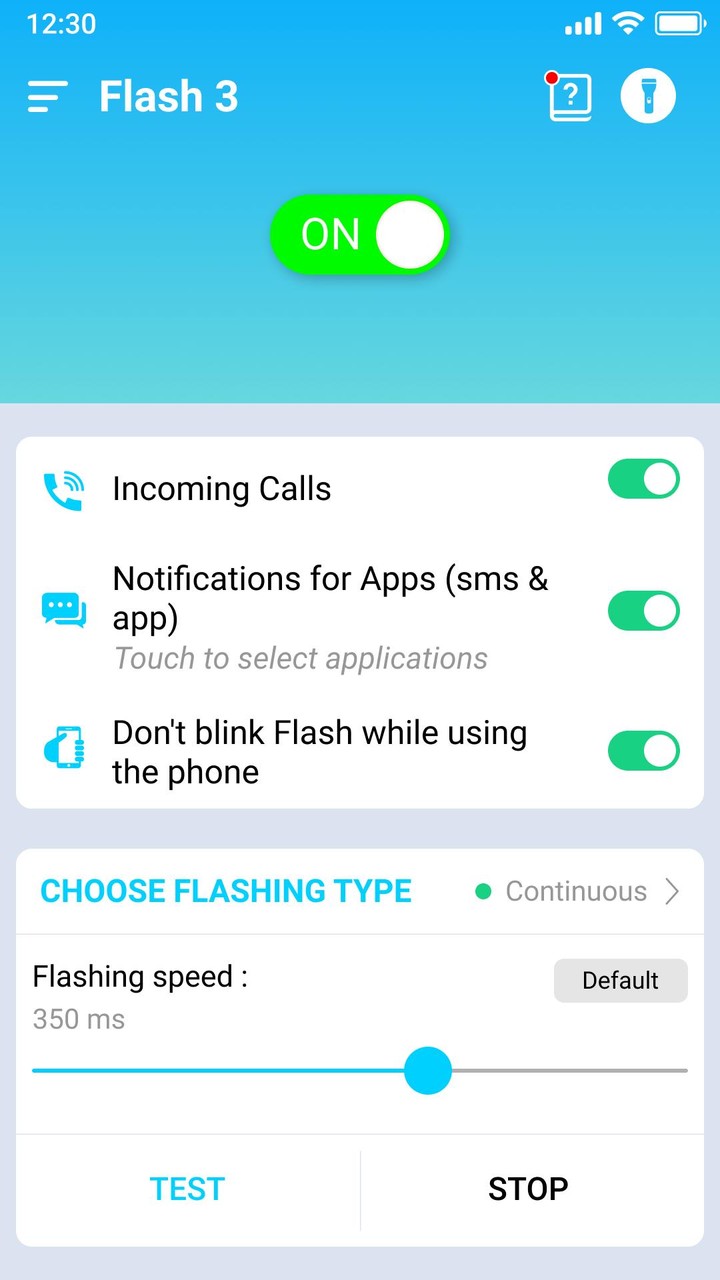 Flash Notification On Call screenshot image 3_Popularmodapk.com