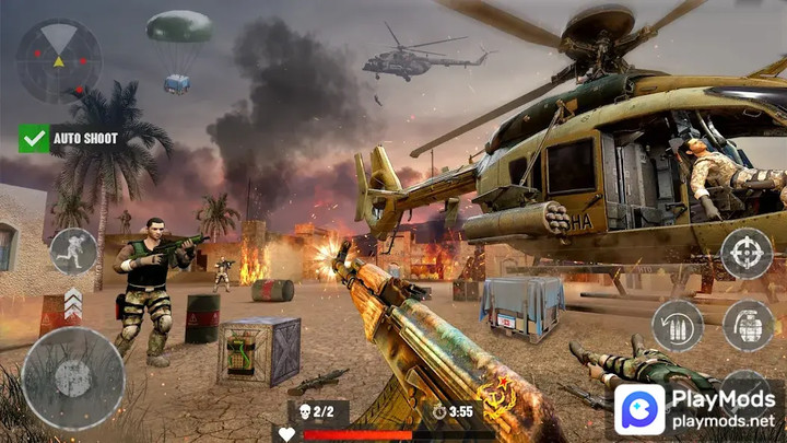 World War : Gun Games<span>(Unlimited Money)</span> screenshot image 5_Popularmodapk.com