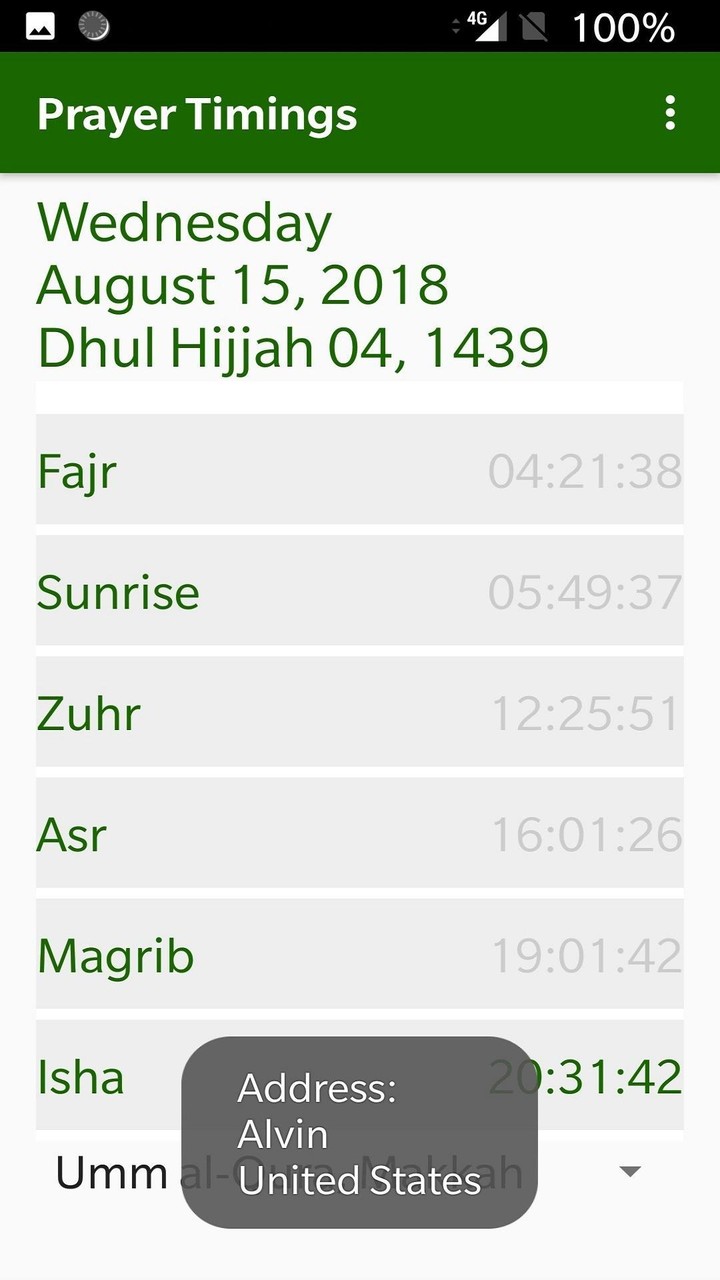 Prayer Timings screenshot image 3_Popularmodapk.com