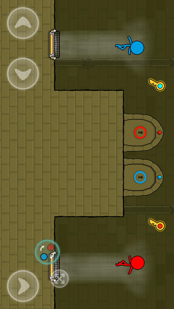 Red and Blue Stickman : Animation Parkour(Free skin use) screenshot image 7_Popularmodapk.com