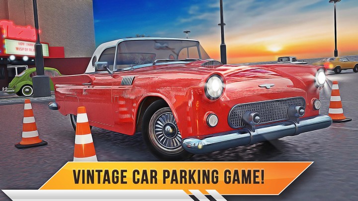 Classic Car Parking Simulator screenshot image 1_Popularmodapk.com