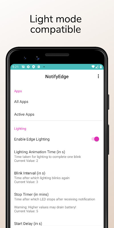 NotifyEdge - AMOLED Edge Lighting screenshot image 5_Popularmodapk.com