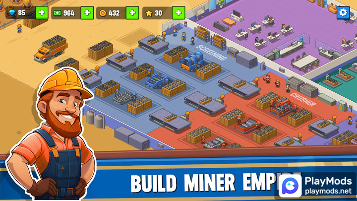 Idle Miner Empire<span>(Unlimited Money)</span> screenshot image 1_Popularmodapk.com