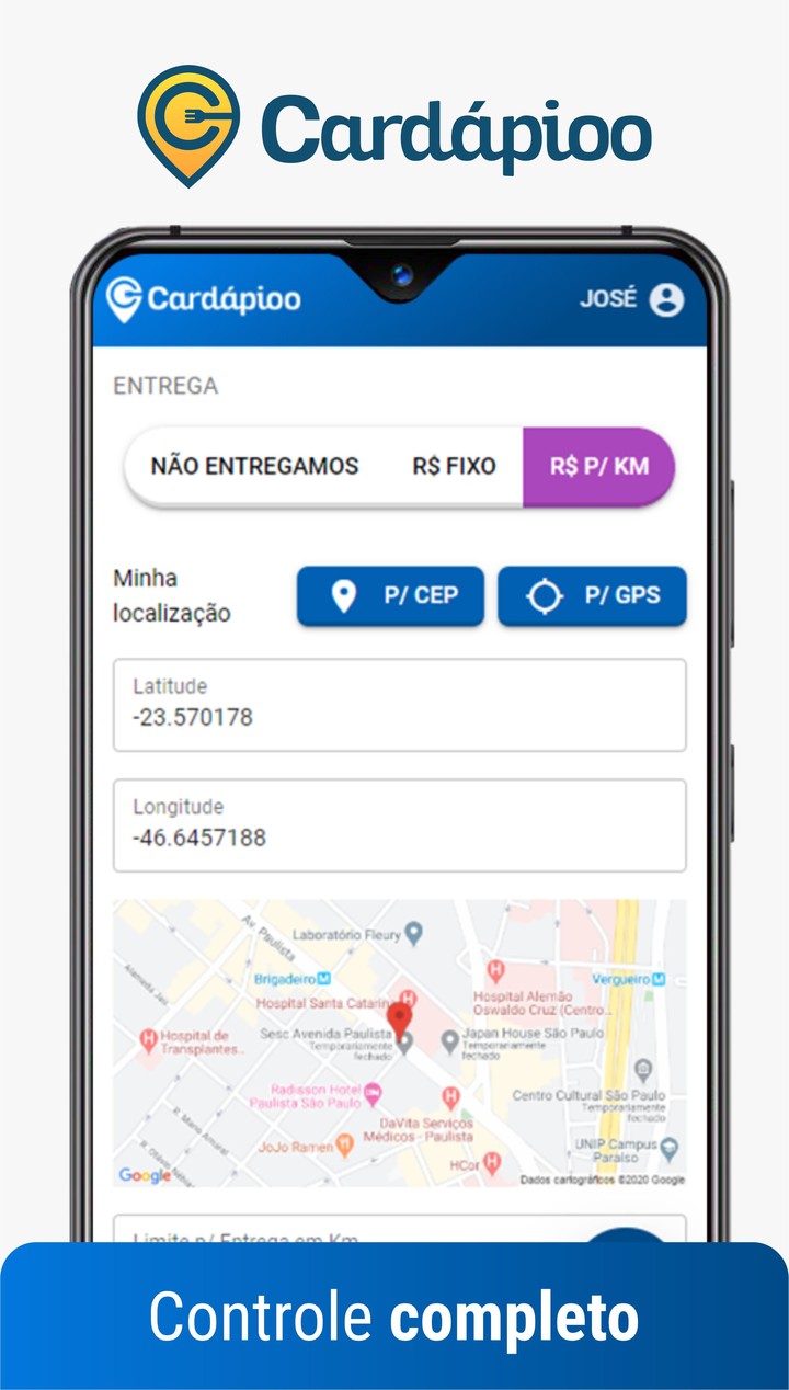 Cardápioo: Painel do Restaurante screenshot image 3_Popularmodapk.com