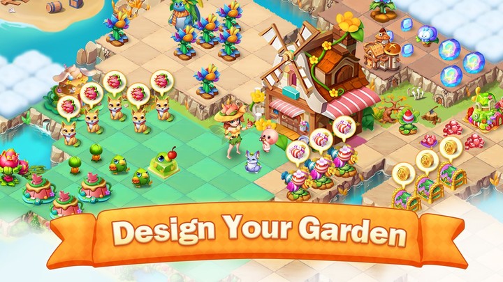 Merge Neverland：Match 3 Puzzle screenshot image 1_Popularmodapk.com