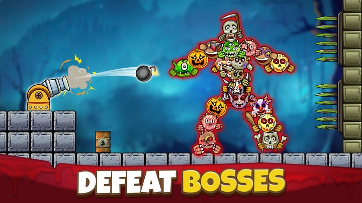 Crush the Monsters：Cannon Game screenshot image 3_Popularmodapk.com