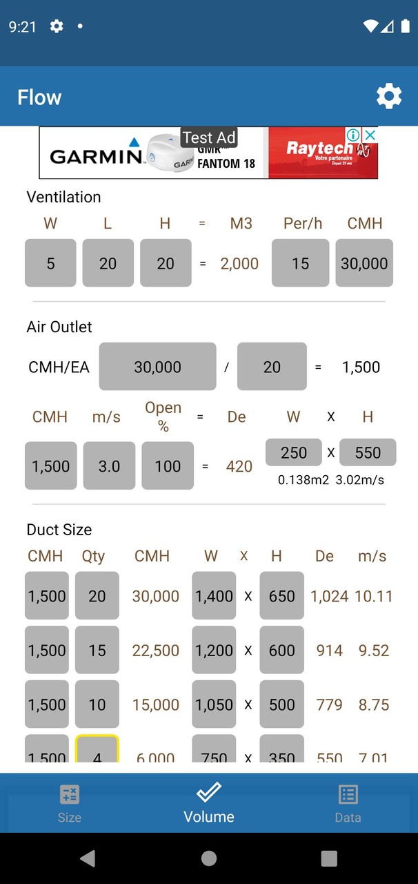 Duct Calculator screenshot image 4_Popularmodapk.com