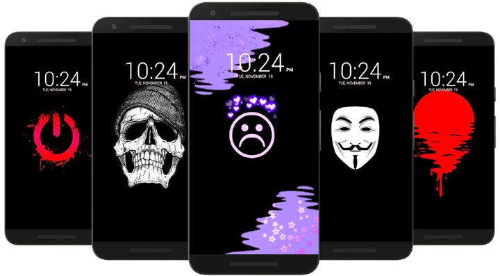 Black Wallpaper HD screenshot image 35_Popularmodapk.com