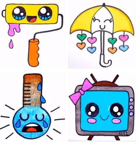 How To Draw Cute Things screenshot image 7_Popularmodapk.com