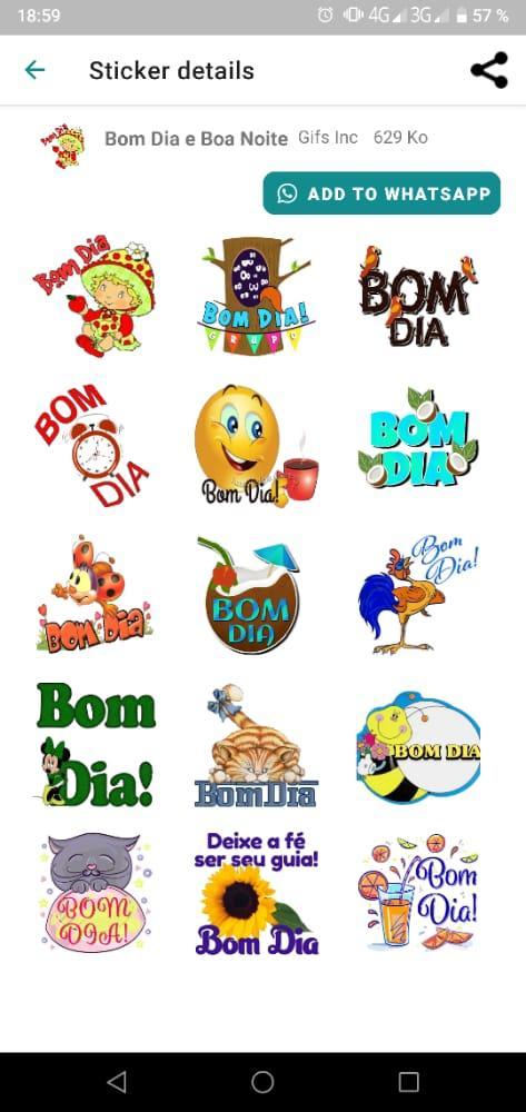 Figurinhas Bom dia e Boa noite screenshot image 6_Popularmodapk.com
