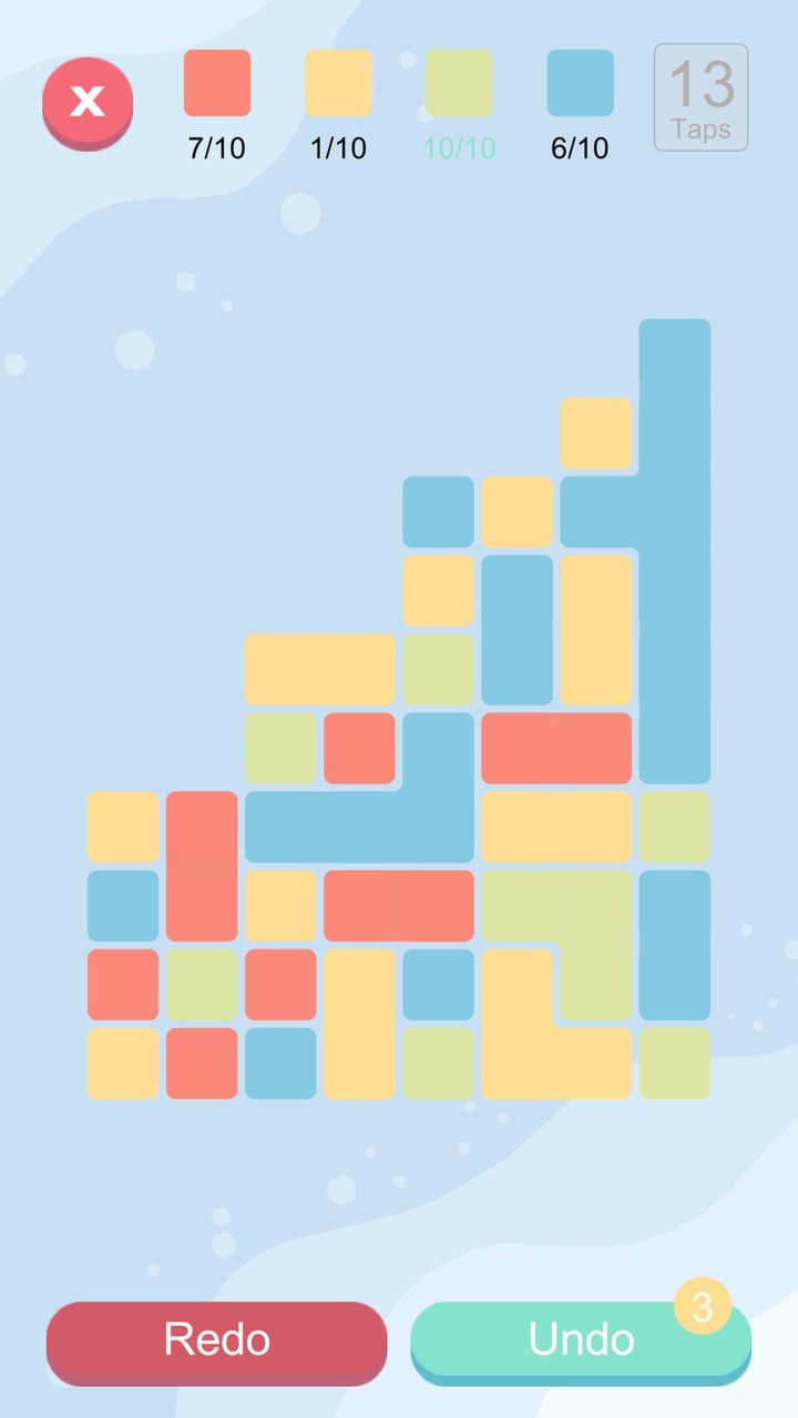 Blocks & Taps - Brain puzzle screenshot image 7_Popularmodapk.com