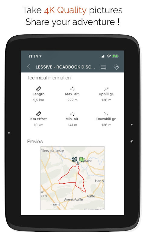 SityTrail hiking trail GPS screenshot image 4_Popularmodapk.com