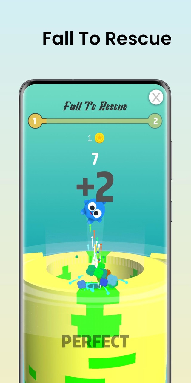 Fall To Rescue screenshot image 2_Popularmodapk.com