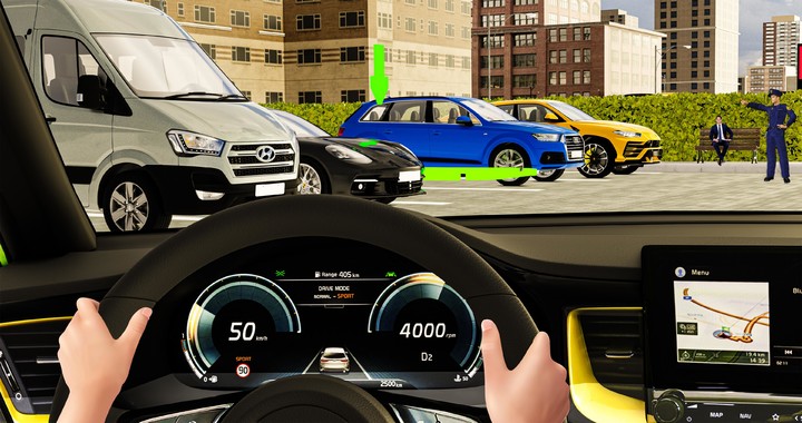 City Car Parking Driving Games screenshot image 3_Popularmodapk.com