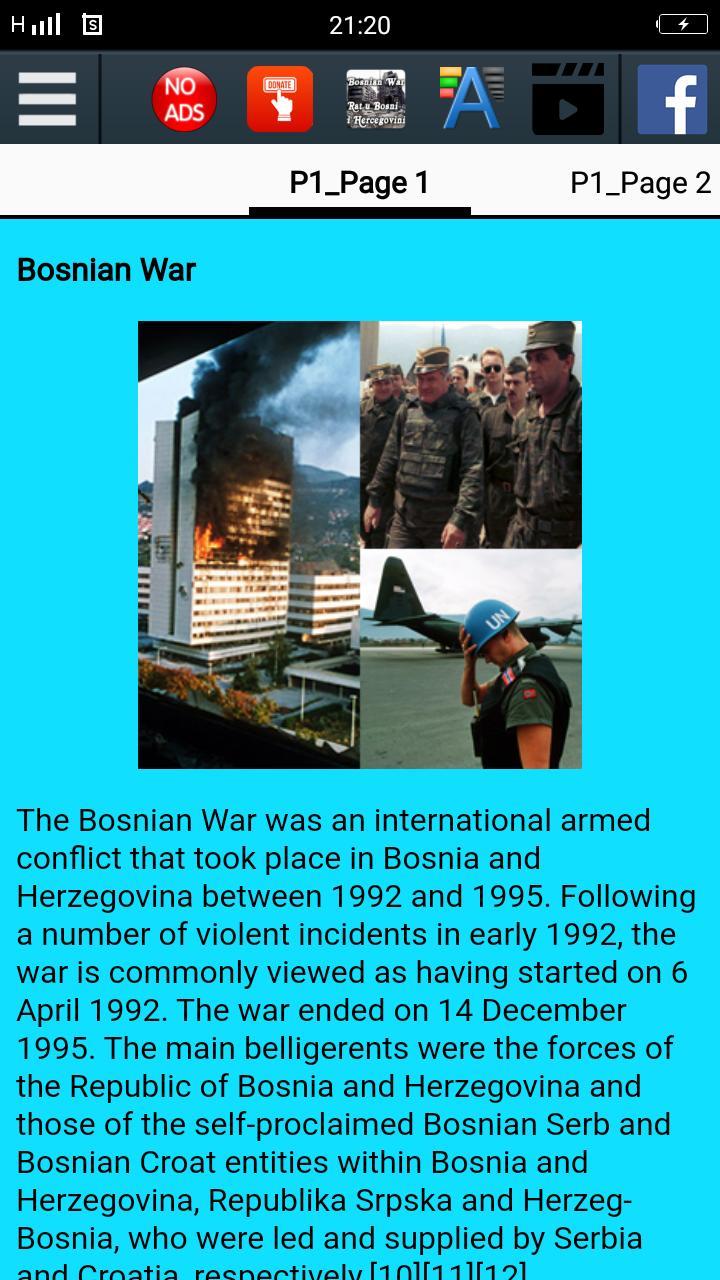 Bosnian War History screenshot image 2_Popularmodapk.com