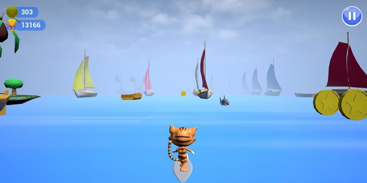 Cat Run - Endless Runner Game screenshot image 4_Popularmodapk.com