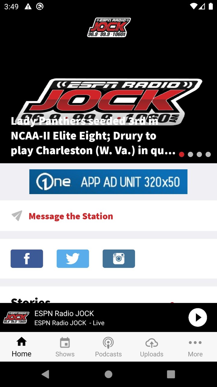 96.9 The Jock screenshot image 1_Popularmodapk.com