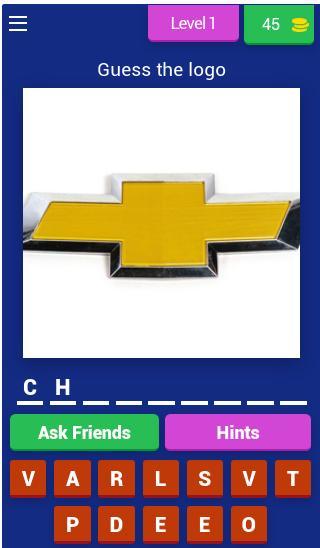 Угадай марку авто по логотипу screenshot image 1_Popularmodapk.com