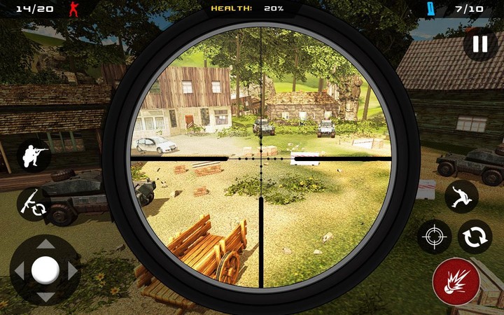 Sniper Ghost Fps Commando Cs screenshot image 2_Popularmodapk.com