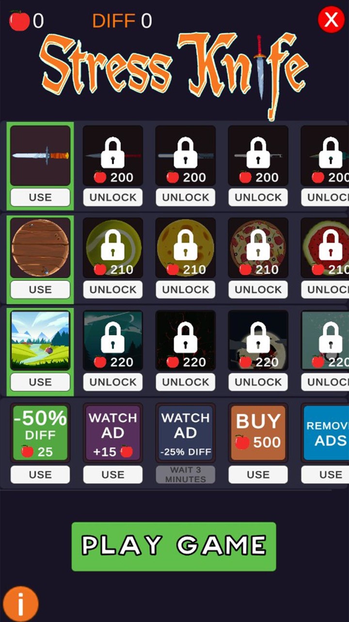 Stress Knife screenshot image 1_Popularmodapk.com