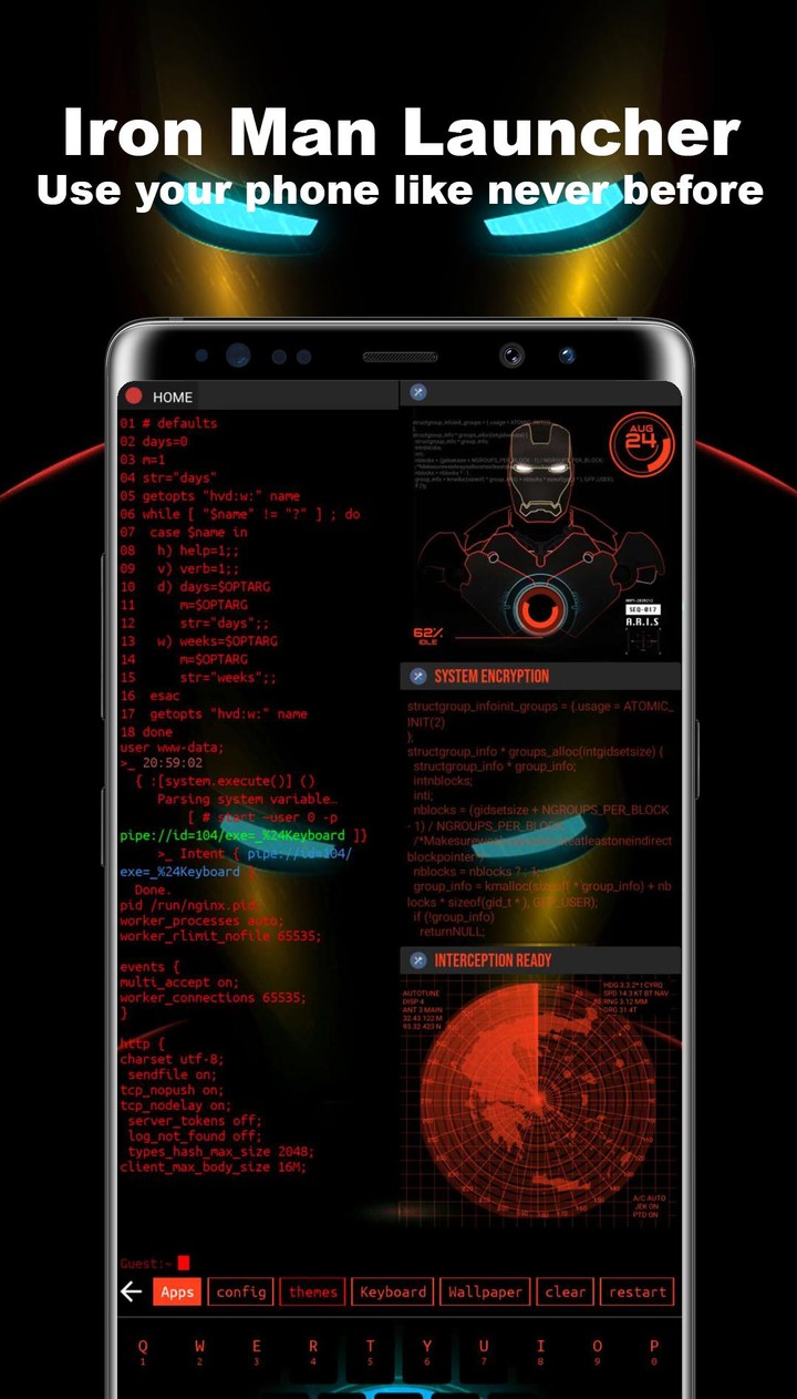 Iron Launcher screenshot image 12_Popularmodapk.com