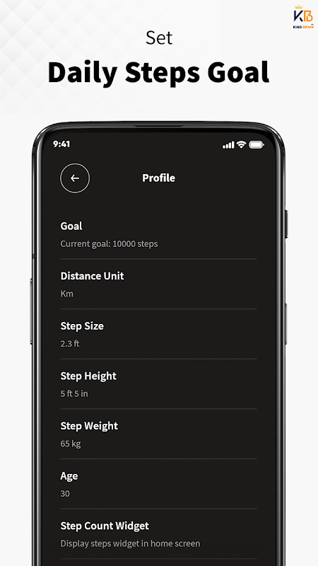 Pedometer Step Counter Calorie screenshot image 25_Popularmodapk.com