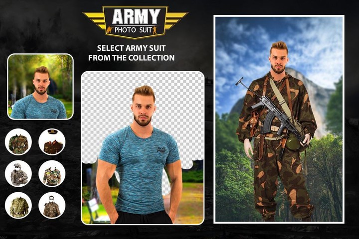 Army Commando Photo Suit Edit screenshot image 12_Popularmodapk.com
