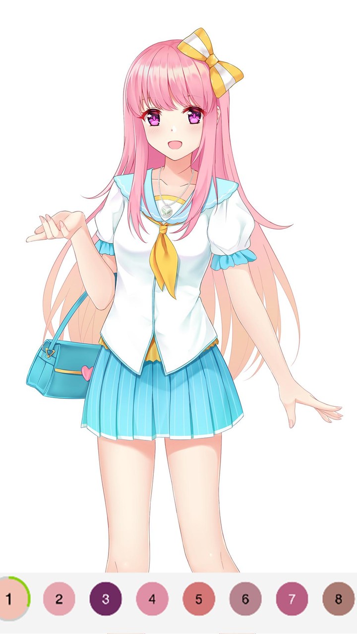 Paint Anime - Color By Number screenshot image 8_Popularmodapk.com
