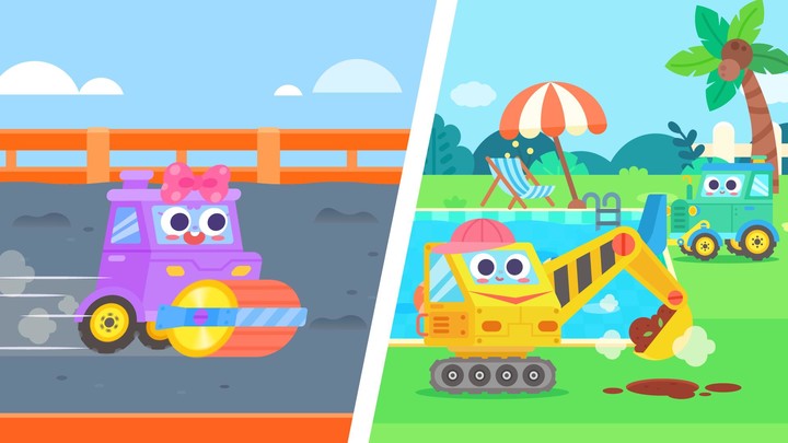 DuDu Engineering Truck Game screenshot image 5_Popularmodapk.com