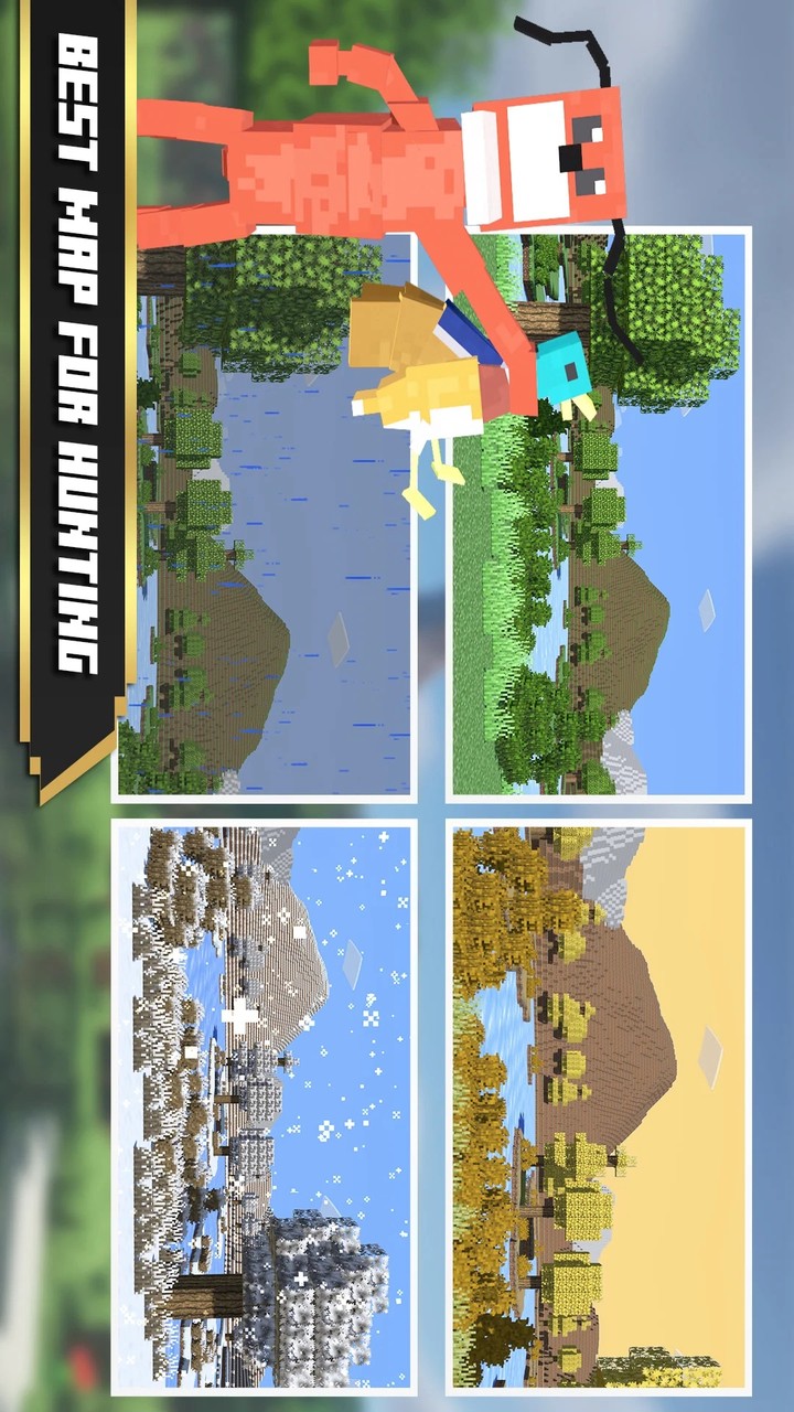 Duck Hunt 3D - Craftsman screenshot image 1_Popularmodapk.com