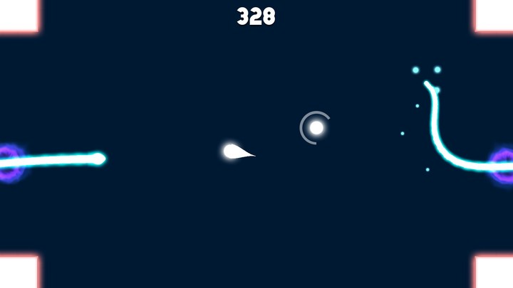 Neon Snake Game screenshot image 3_Popularmodapk.com